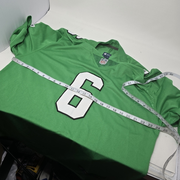 Nike On Field Philadelphia Eagles DeVonta Smith Kelly Green Jersey Size 2XL #6. - Picture 6 of 7